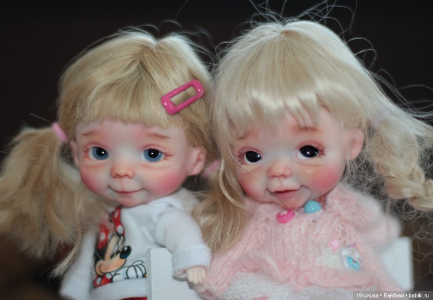 Малышка ручной работы обитсу obitsu11 (фото 3)