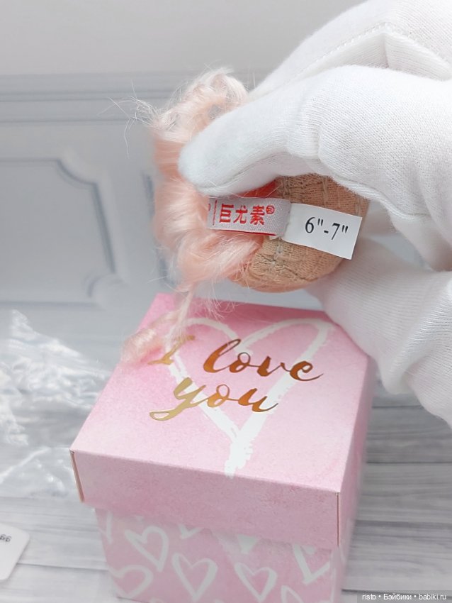 Парик Jusuns размер 6-7 с гульками персиковый блонд (фото 9)