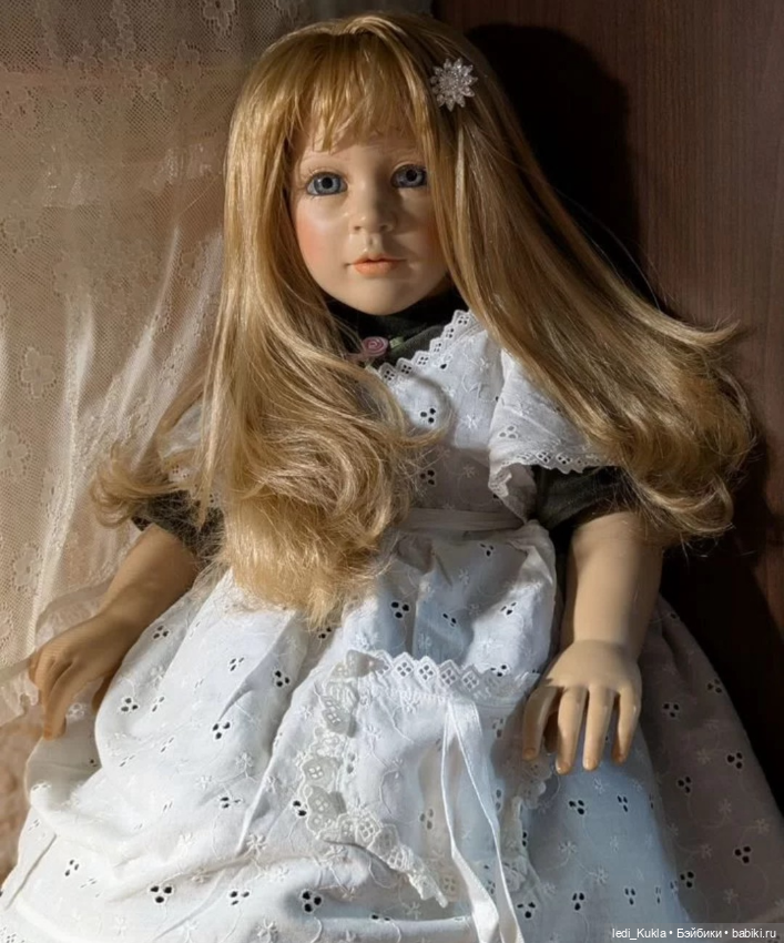 Виниловая кукла из Испании - большая и красивая (фото 5)