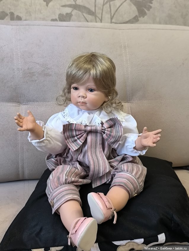 Малышка фарфоровая Lison — Фарфоровые куклы (фото 2)