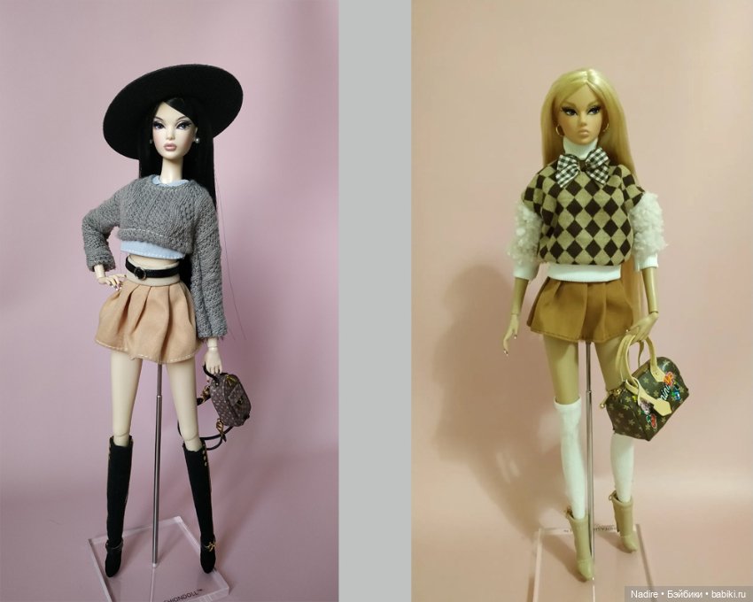 Много разной одежды для кукол 1:6 (Барби, Мизи и др.) (фото 5)