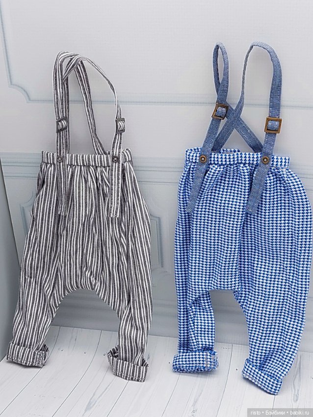 Комплекты одежды для Птички Лоры, штаны на лямках от art_n_toys