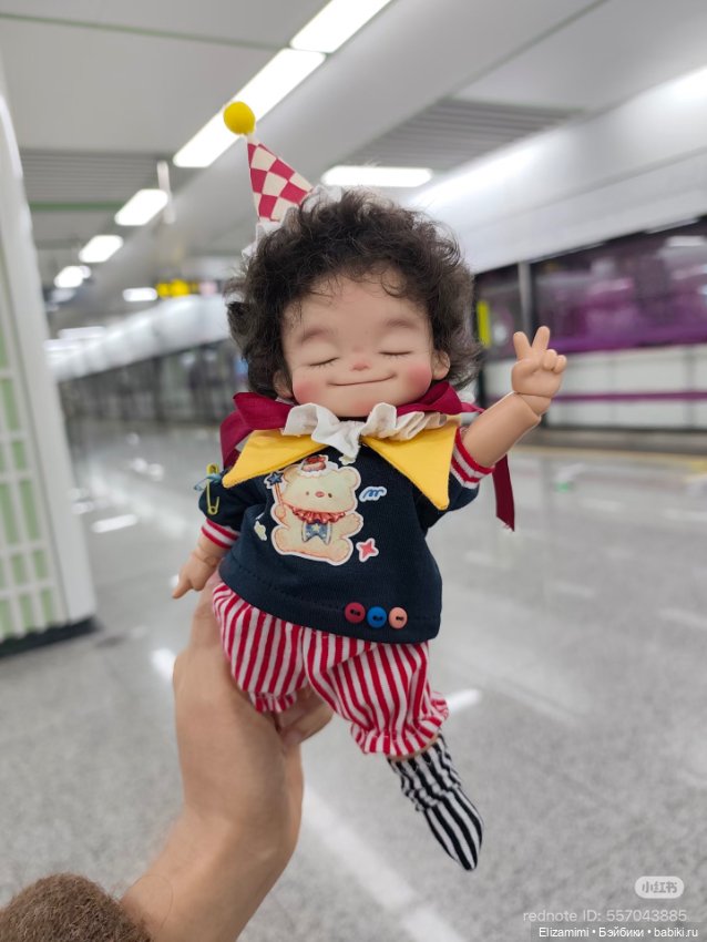 Улыбашка в новом формате — Шарнирные куклы (не BJD) (фото 6)