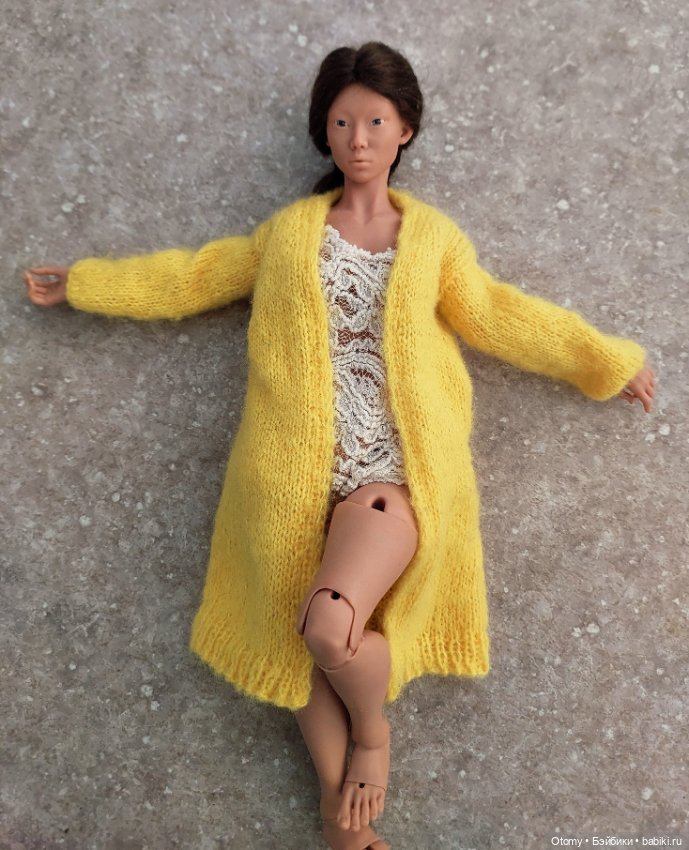 Вязаный кардиган — Одежда для BJD (фото 4)