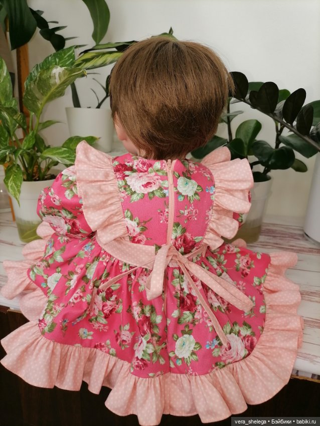 Платье и штанишки на Адору 50см (фото 4)