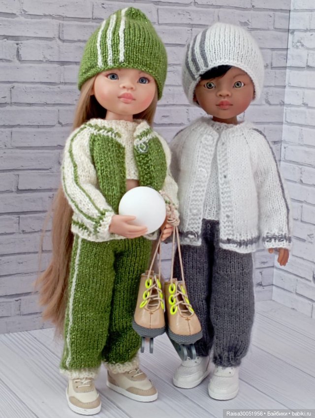 Спортивный костюм для кукол Паола Рейна 32-34 см (фото 2)