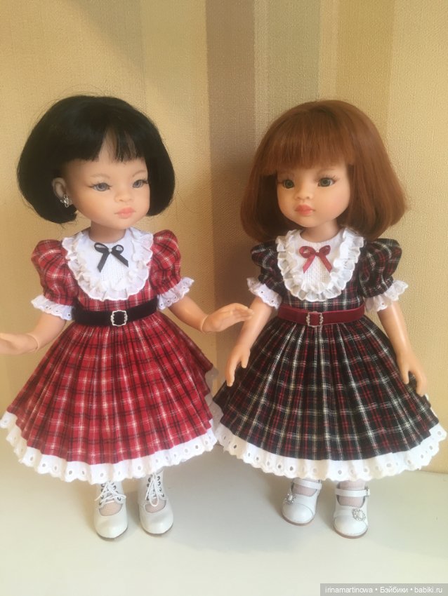 Paola Reina платье в клеточку