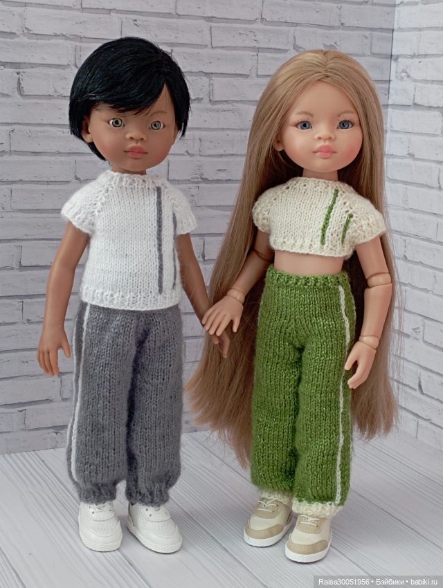 Спортивный костюм для кукол Паола Рейна 32-34 см (фото 4)