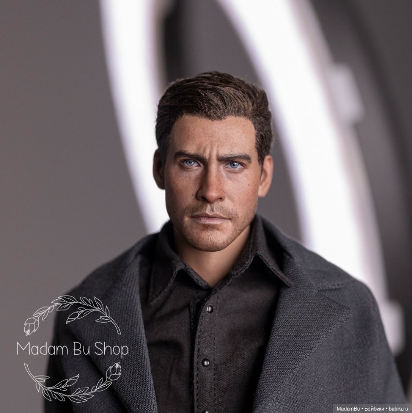 ООАК экшн-голова Джейка Джилленхола Hot toys (фото 4)