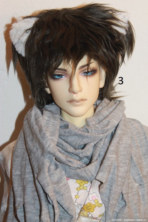 Меховые парики с ушками и без на 7-8, 8-9 дюймов (фото 6)