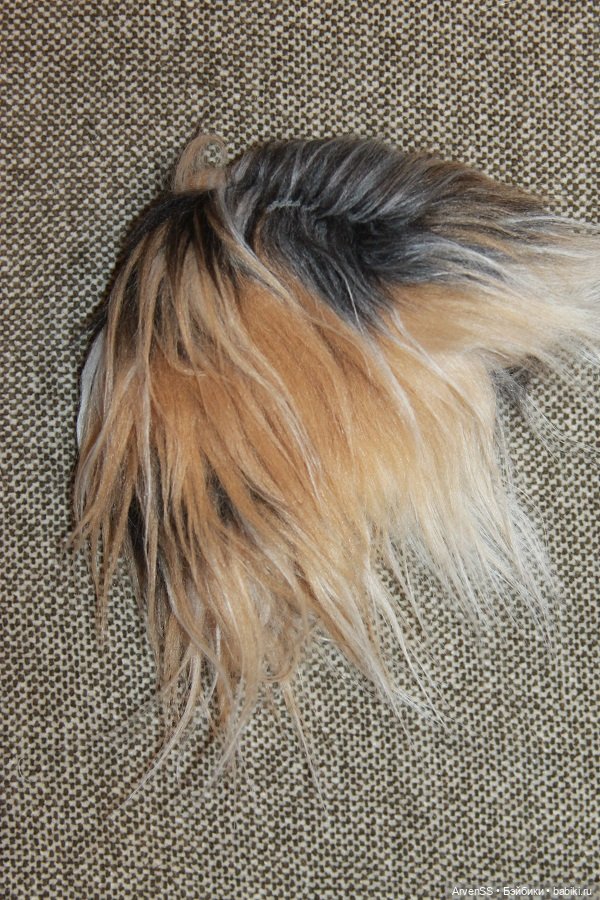Меховые парики с ушками и без на 7-8, 8-9 дюймов (фото 9)