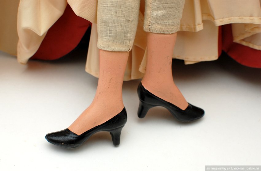 Антикварная будуарная кукла Blossom (фото 6)