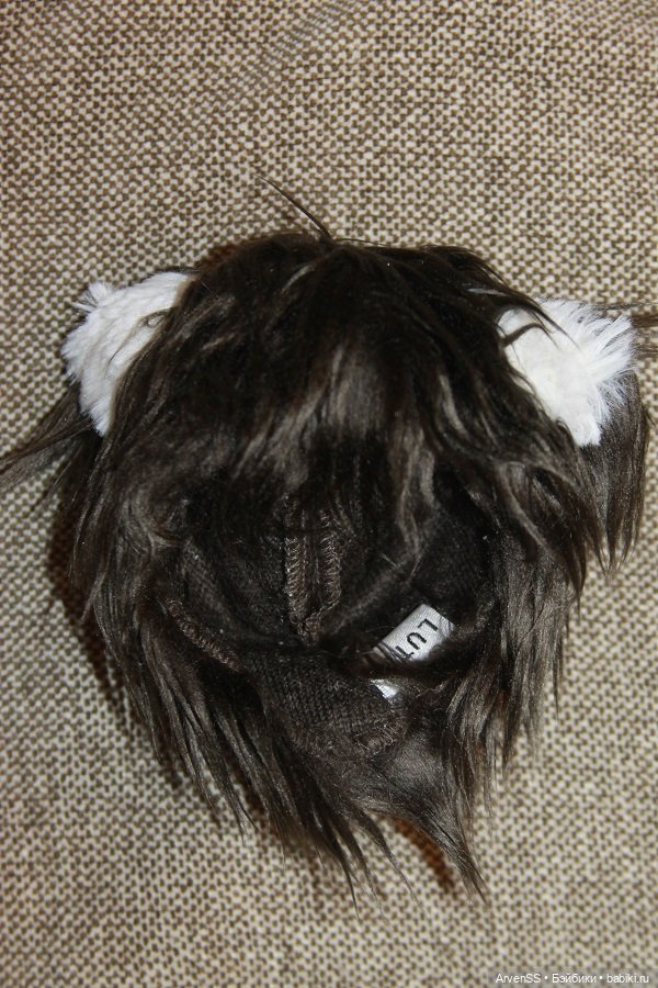 Меховые парики с ушками и без на 7-8, 8-9 дюймов (фото 7)