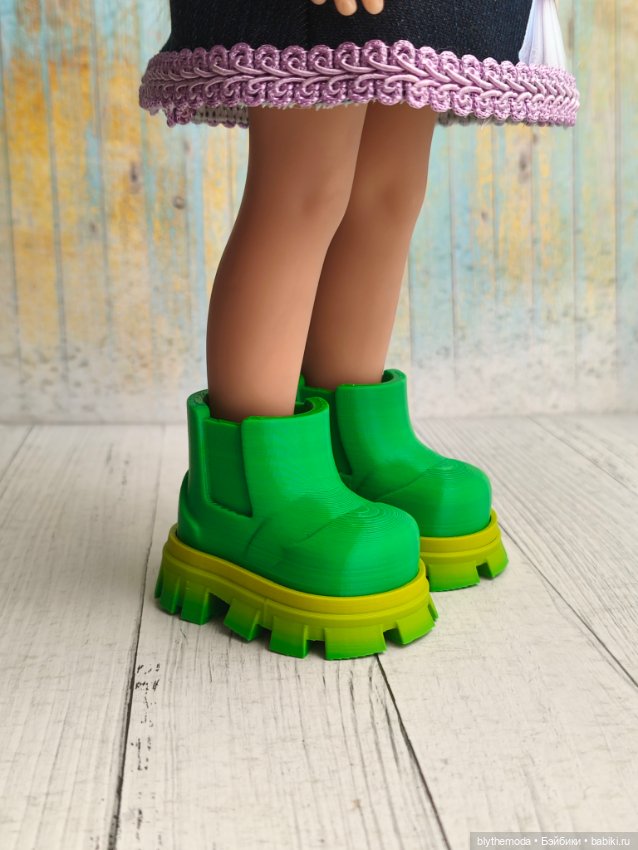 Резиновые ботиночки для куклы Паола Рейна (Paola Reina) 32 см (фото 5)