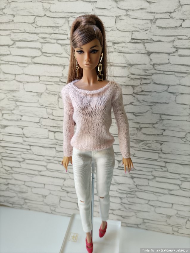 Одежда на Барби Поппи Интегрити кардиган джемпер (фото 10)