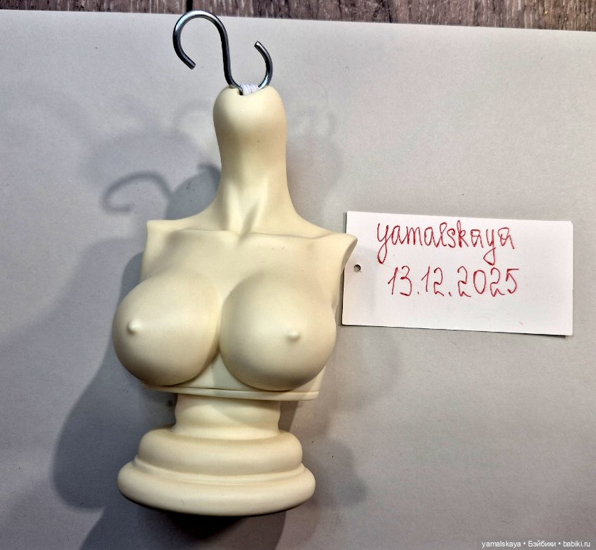 Бюст для голов Souldoll размер Zenith цвет скина белый (фото 4)