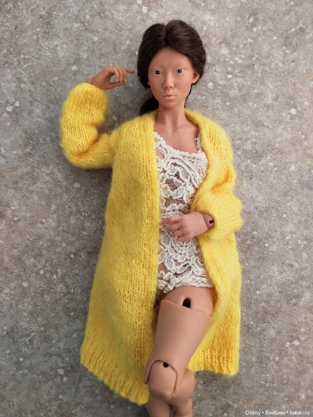 Вязаный кардиган — Одежда для BJD (фото 3)