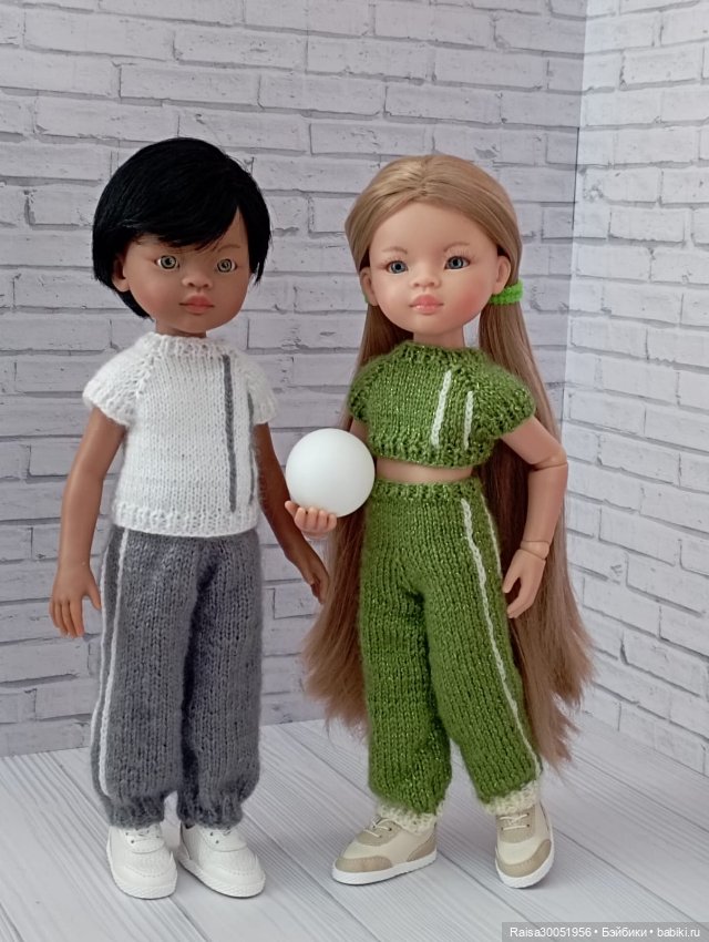 Спортивный костюм для кукол Паола Рейна 32-34 см (фото 7)