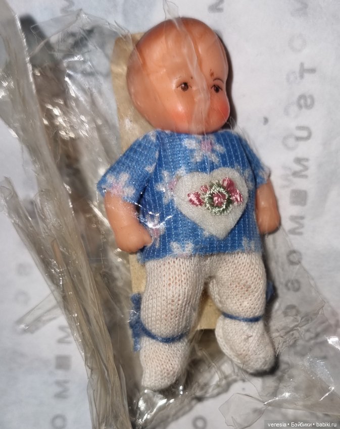 Пупсик ГДР с бирочкой — Винтажные куклы и игрушки детства (фото 2)