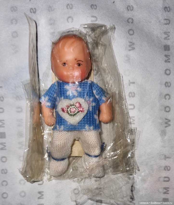 Пупсик ГДР с бирочкой — Винтажные куклы и игрушки детства (фото 5)