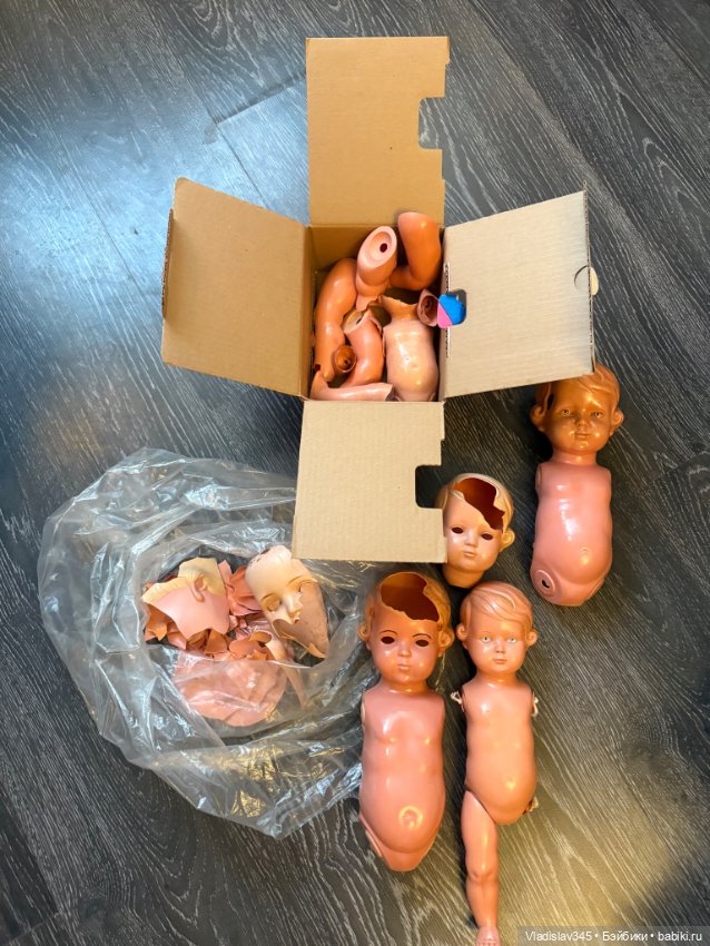 Лот целлулоида — Винтажные куклы и игрушки детства