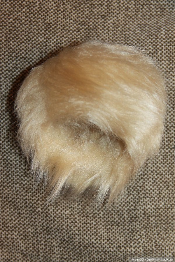 Меховые парики с ушками и без на 7-8, 8-9 дюймов