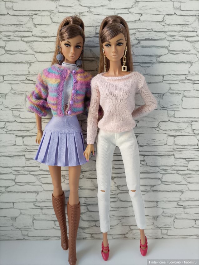 Одежда на Барби Поппи Интегрити кардиган джемпер (фото 5)