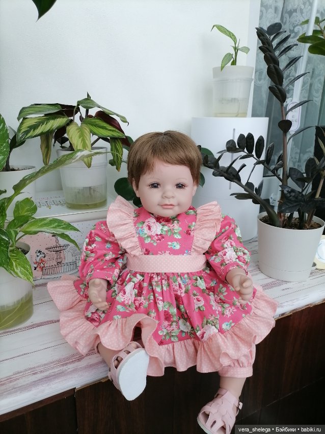 Платье и штанишки на Адору 50см (фото 2)