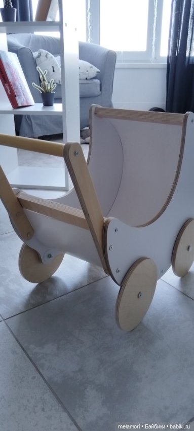 Коляска люлька для кукол — Игрушки для детей (фото 2)