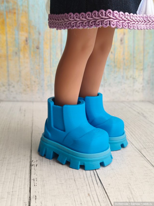 Резиновые ботиночки для куклы Паола Рейна (Paola Reina) 32 см (фото 4)