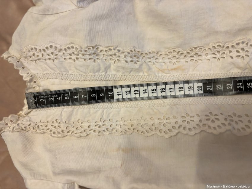 Антикварное платье для куклы (фото 2)