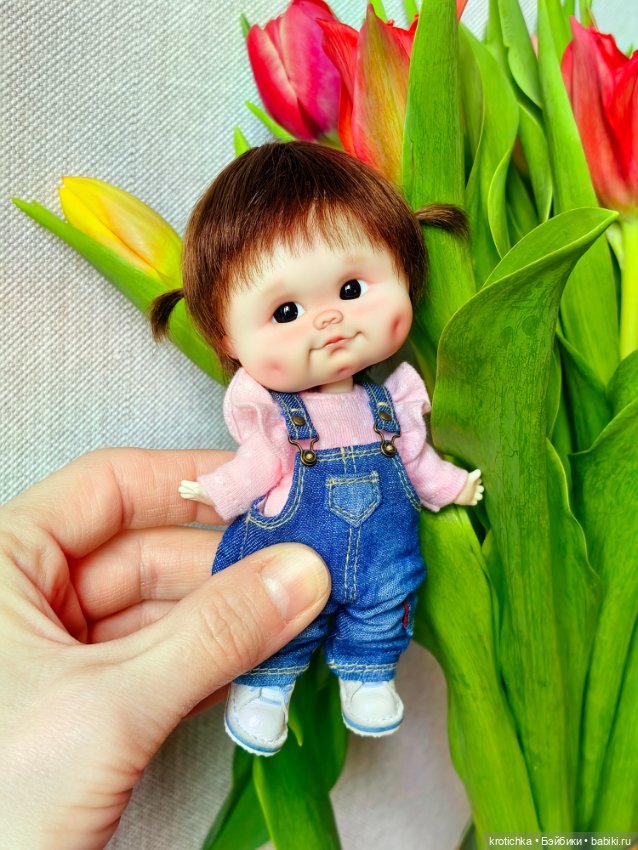 Даринка - Булочка ob11 — Авторские куклы (фото 4)