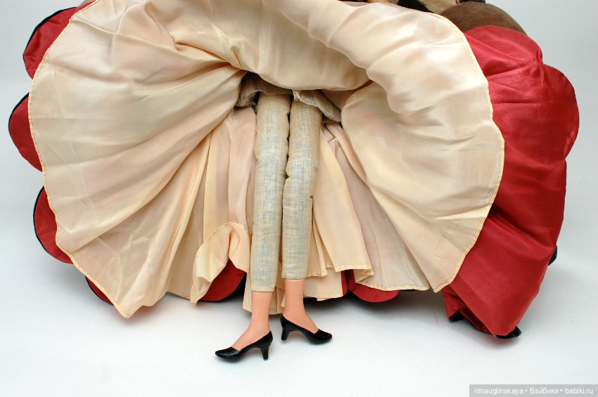 Антикварная будуарная кукла Blossom (фото 5)