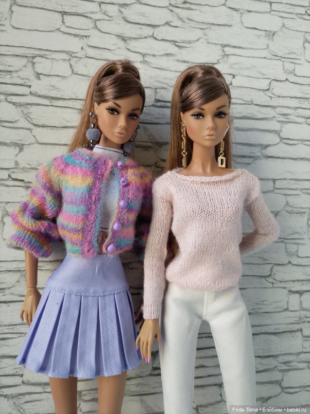 Одежда на Барби Поппи Интегрити кардиган джемпер (фото 4)