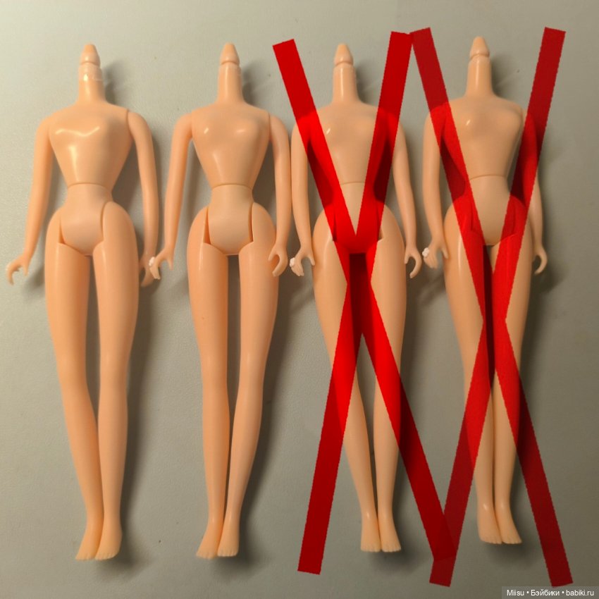 Тело куклы Jenny и еë подружек, новое