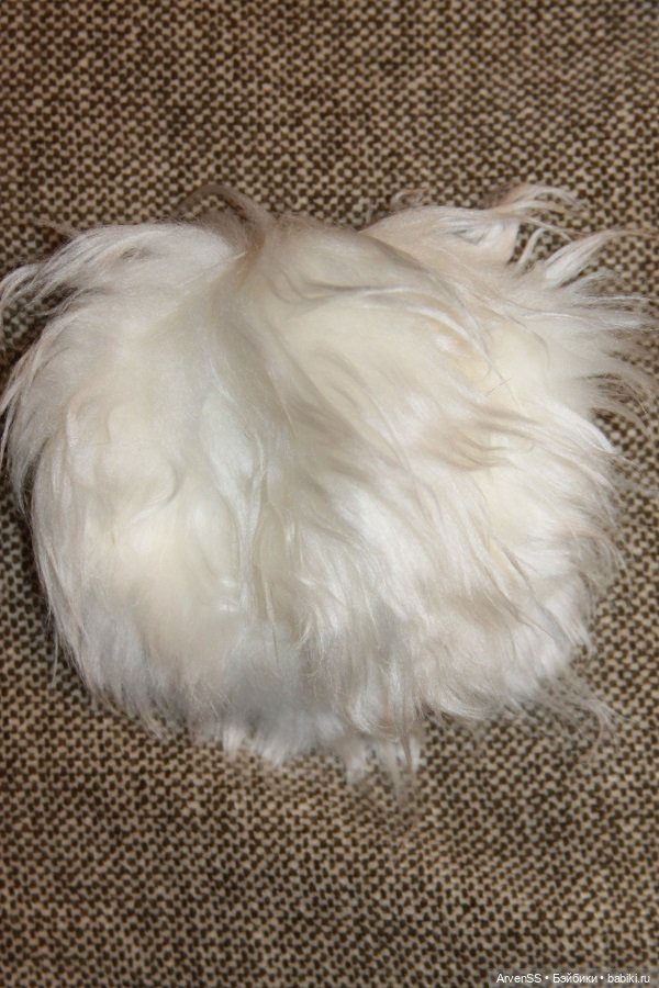 Меховые парики с ушками и без на 7-8, 8-9 дюймов