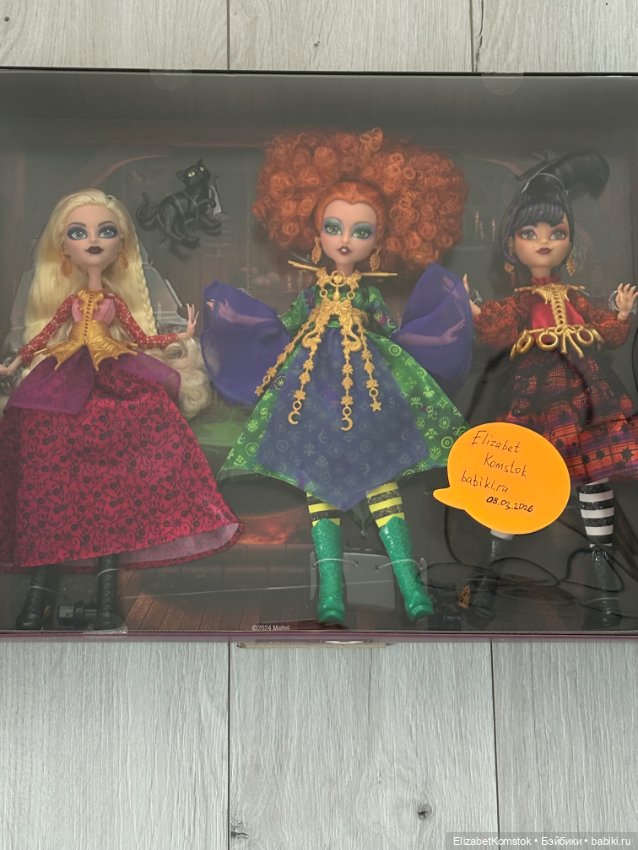 Hocus-pocus monster high doll mattel (фото 8)