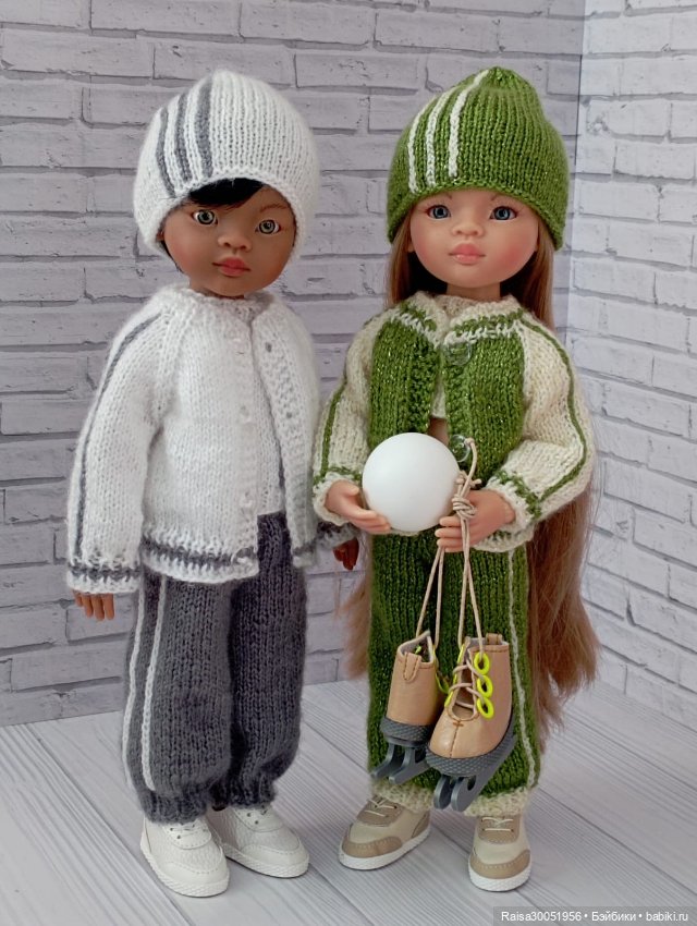 Спортивный костюм для кукол Паола Рейна 32-34 см (фото 6)