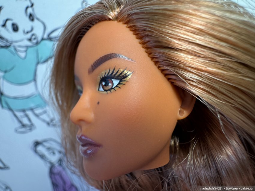 Голова Барби Нишель из конструктора №1 (2) (фото 6)