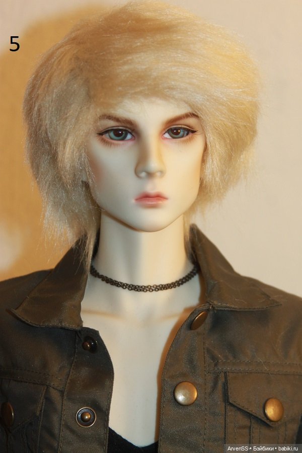 Меховые парики с ушками и без на 7-8, 8-9 дюймов (фото 10)