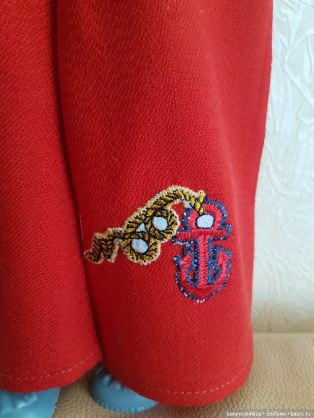 Брючный костюм в морском стиле для любых куколок (фото 5)