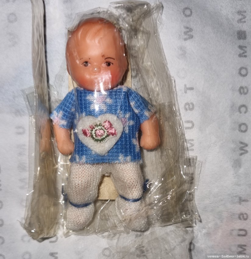 Пупсик ГДР с бирочкой — Винтажные куклы и игрушки детства (фото 4)