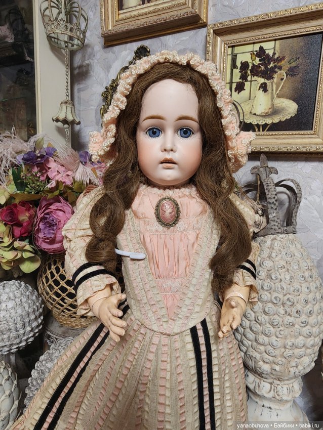 Редкая ранняя антикварная кукла Кестнер лонг фейс (фото 4)