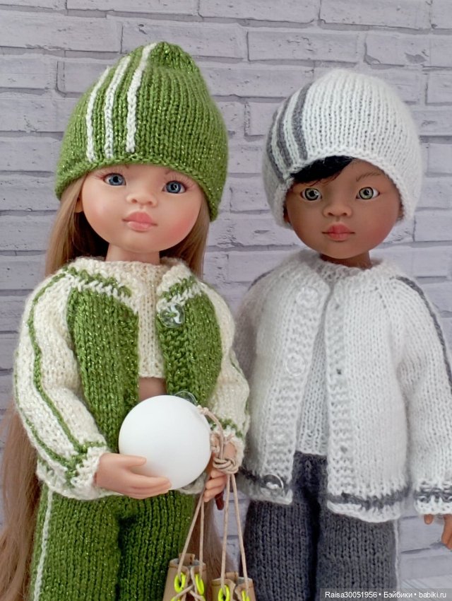 Спортивный костюм для кукол Паола Рейна 32-34 см (фото 8)