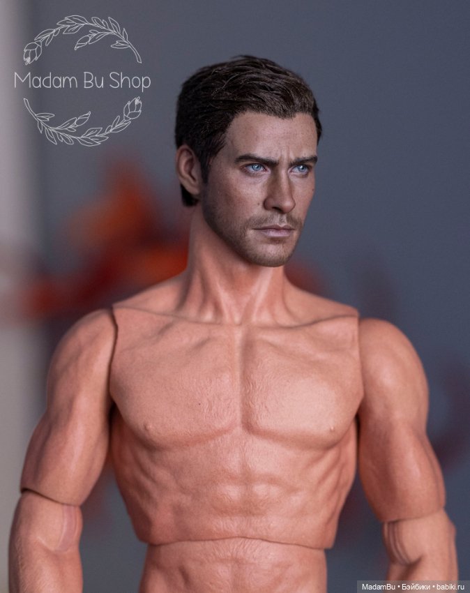 ООАК экшн-голова Джейка Джилленхола Hot toys (фото 7)