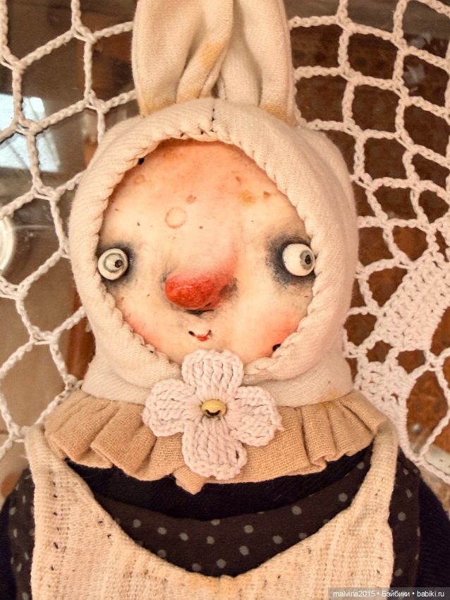 Продаю чудесную зайку — Авторские куклы (фото 4)