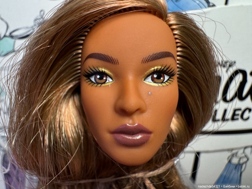 Голова Барби Нишель из конструктора №1 (2) (фото 10)