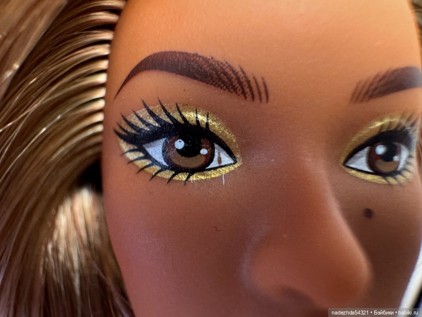 Голова Барби Нишель из конструктора №1 (2) (фото 9)