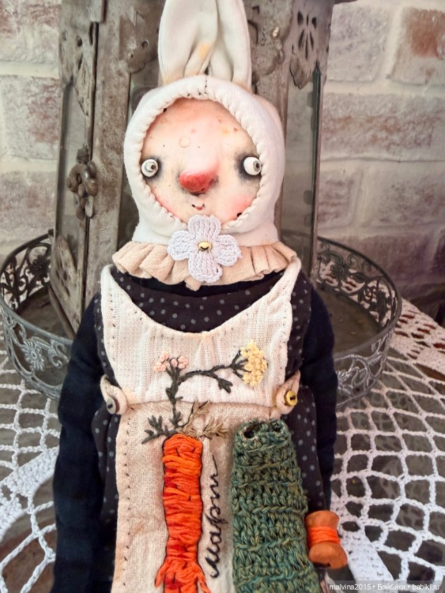 Продаю чудесную зайку — Авторские куклы (фото 8)