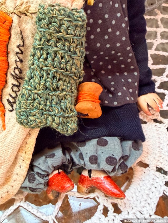 Продаю чудесную зайку — Авторские куклы (фото 6)